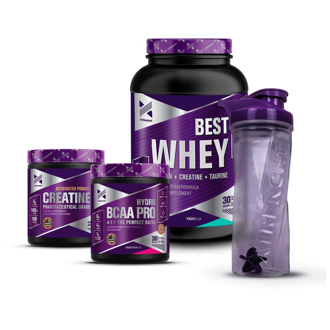 PACK XTRENGHT INICIO CON SHAKER DE REGALO!