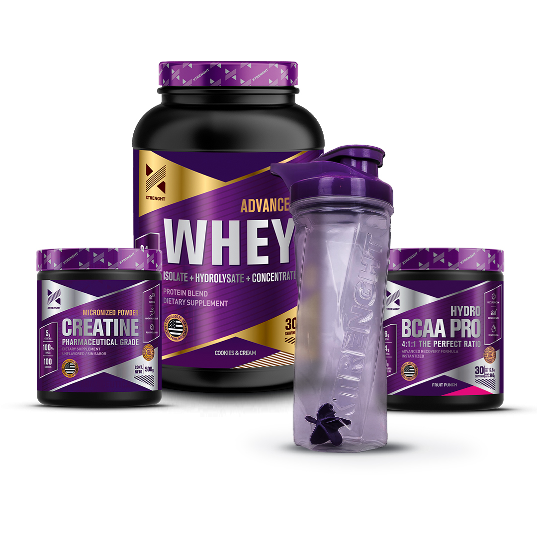 PACK XTRENGHT PREMIUM CON SHAKER DE REGALO!