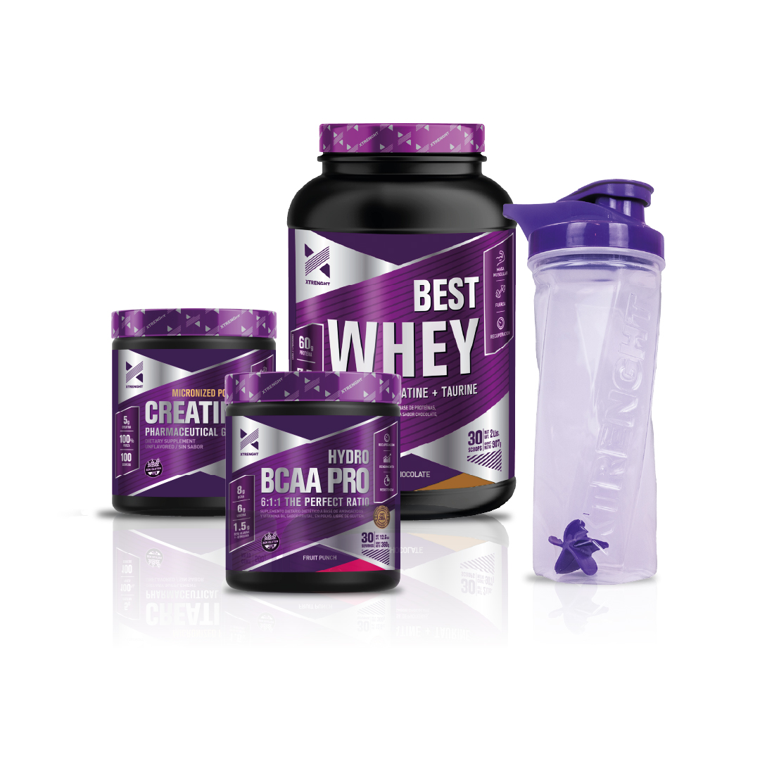 PACK XTRENGHT INICIO CON SHAKER DE REGALO!